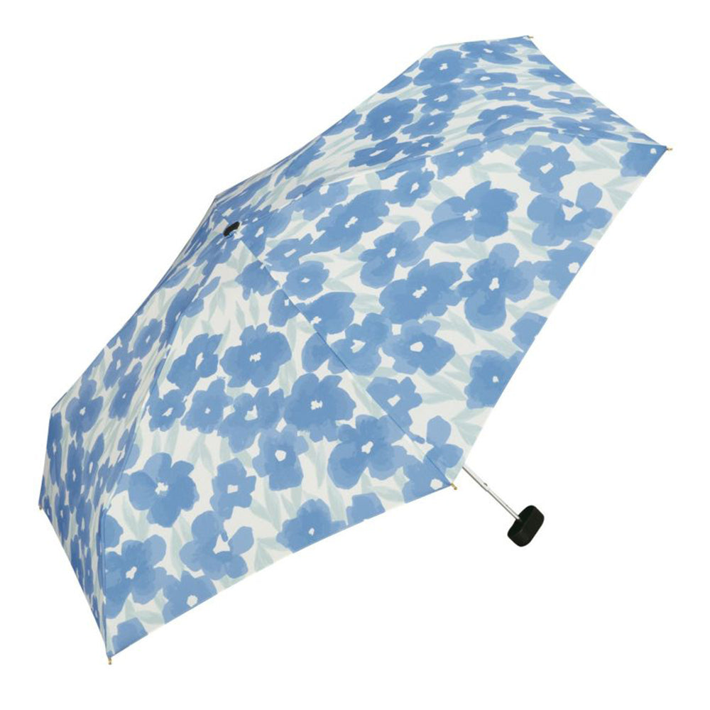 花花圖案防紫外光縮骨雨傘