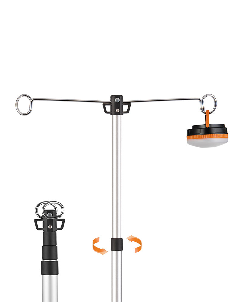 Outdoor aluminum alloy telescopic tripod lighting stand