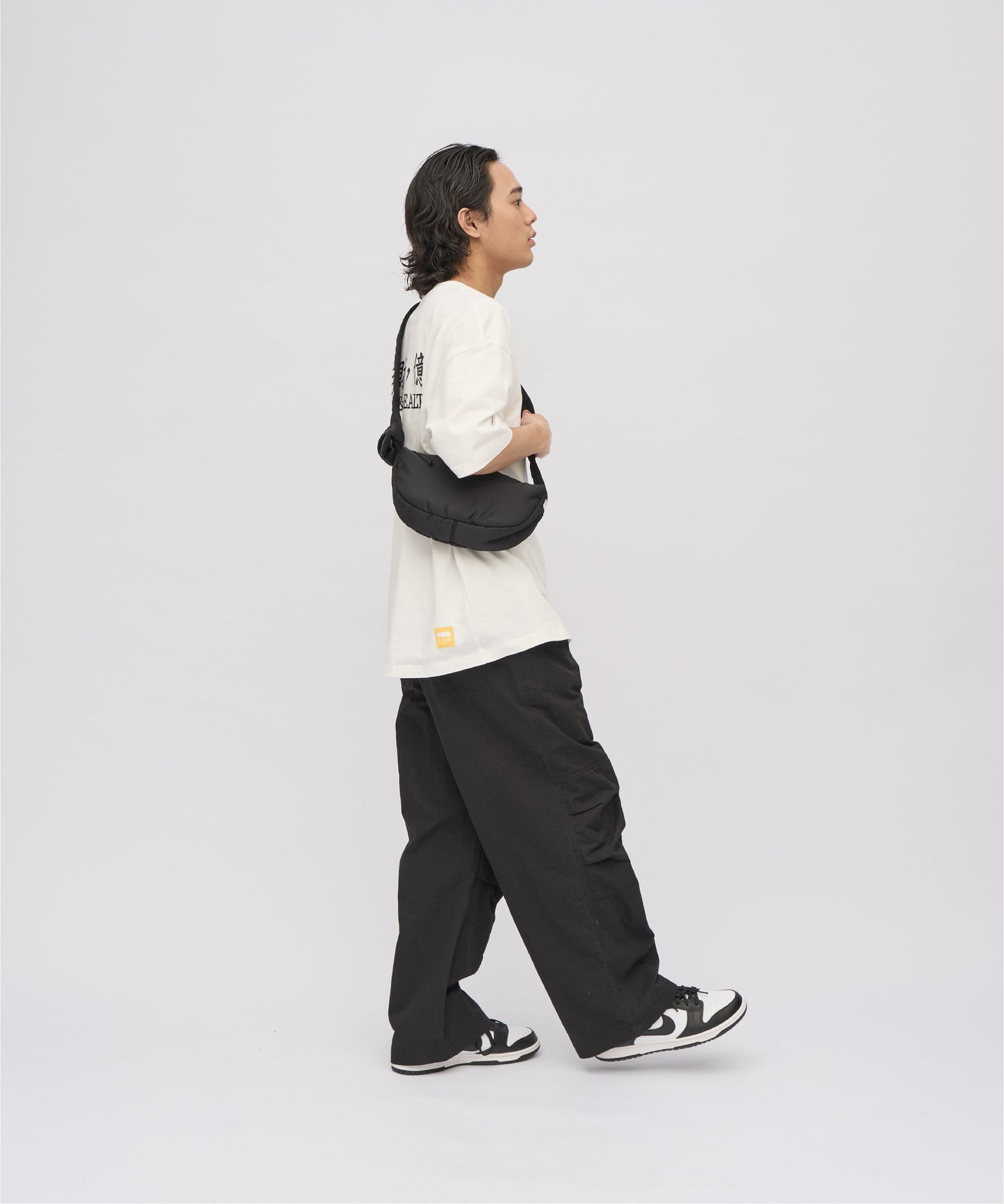 Broad Band Cloud Half Moon Bag (Small)