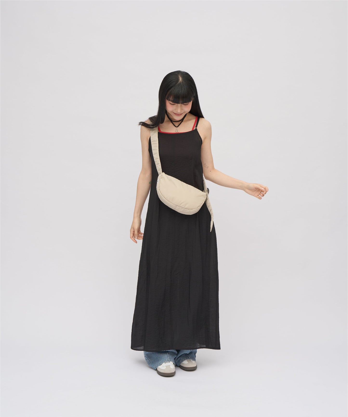 Broad Band Cloud Half Moon Bag (Small)