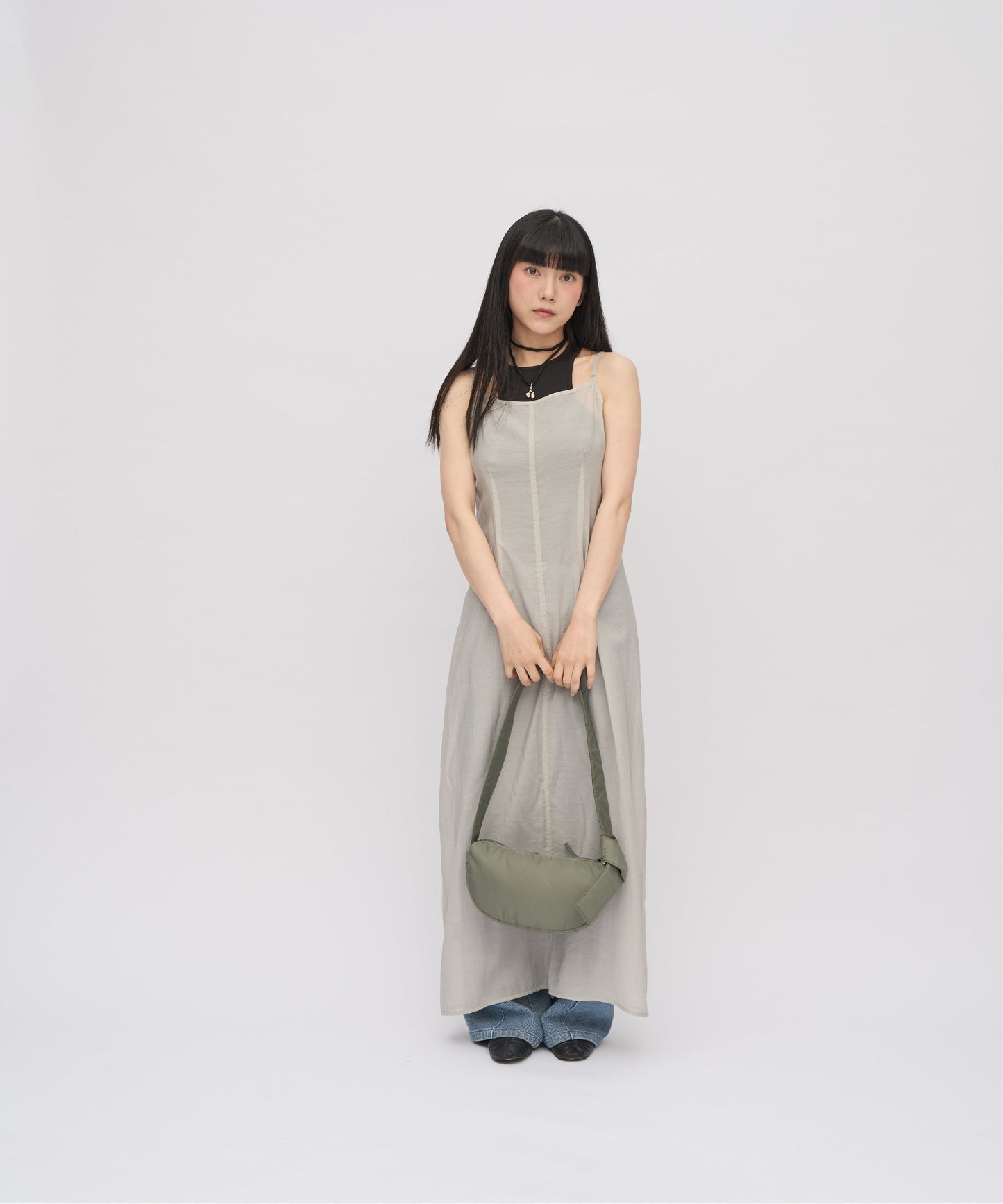 Broad Band Cloud Half Moon Bag (Small)