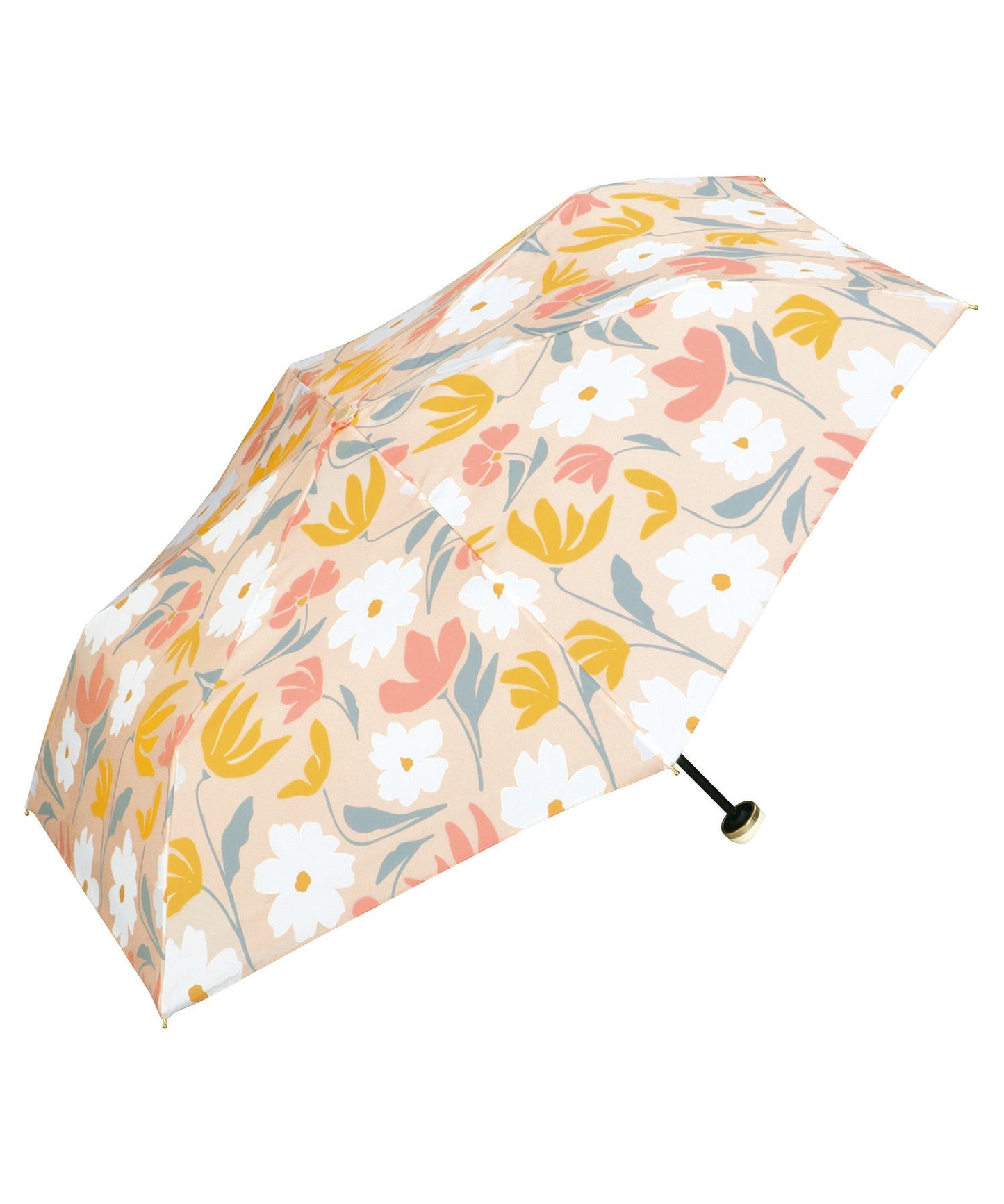 Flowery pocket-shaped umbrella