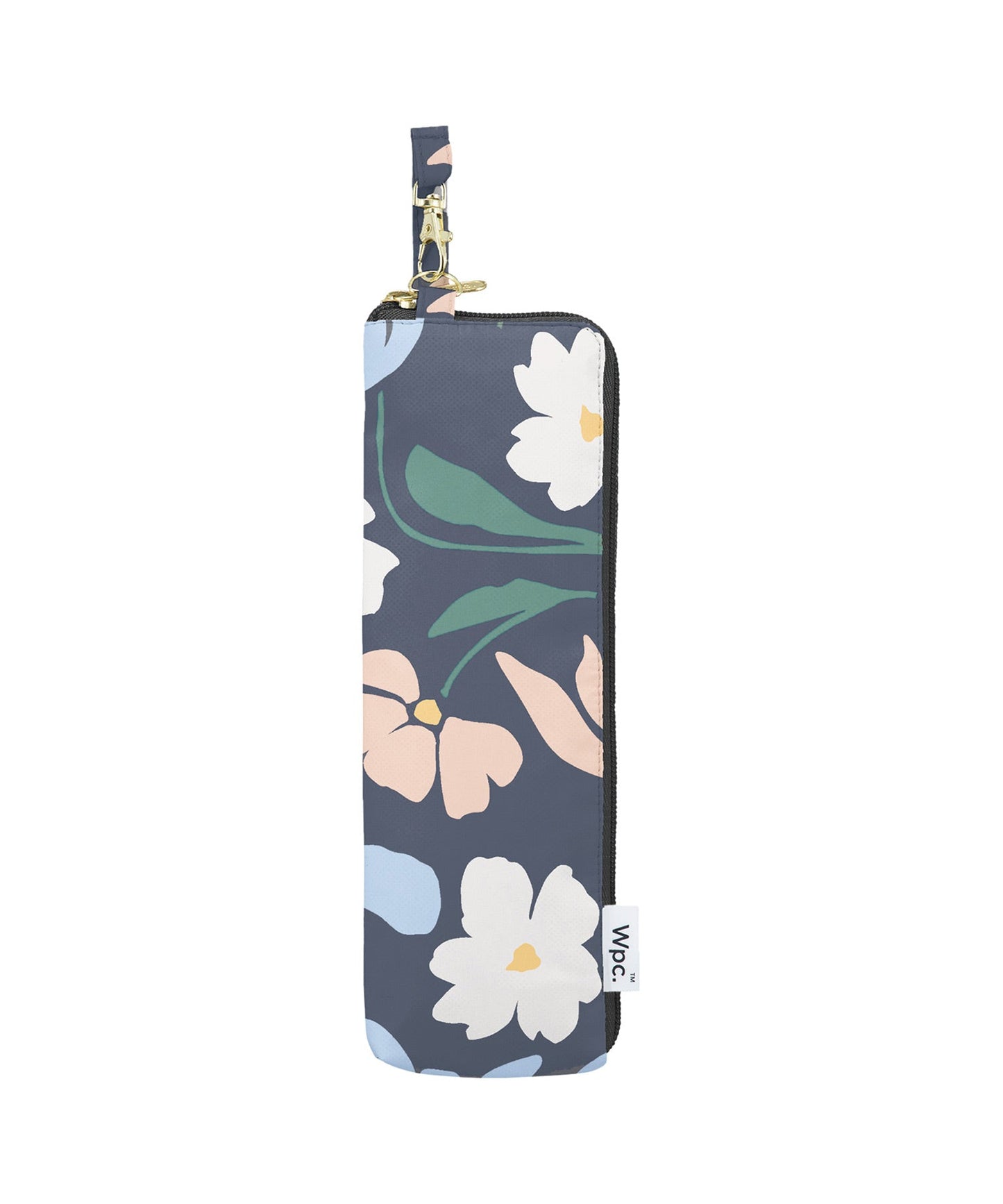 Flowery pocket-shaped umbrella