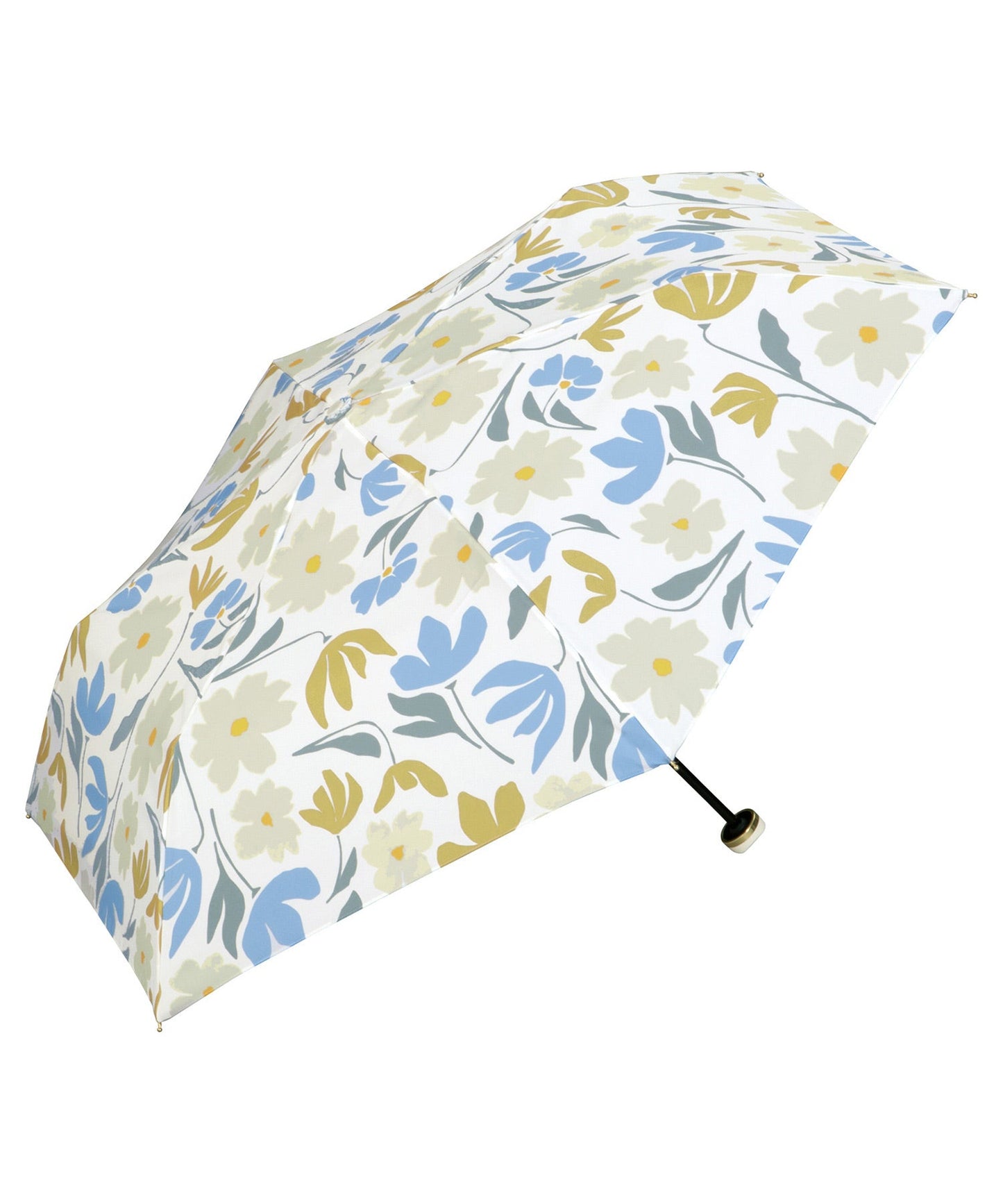 Flowery pocket-shaped umbrella