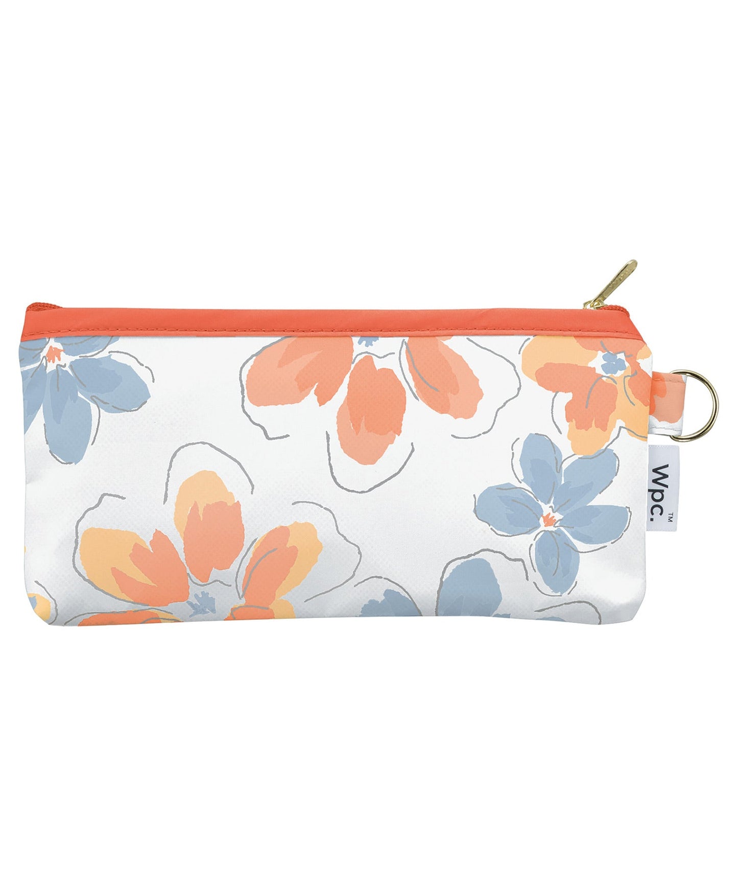 Flowery pocket-shaped umbrella