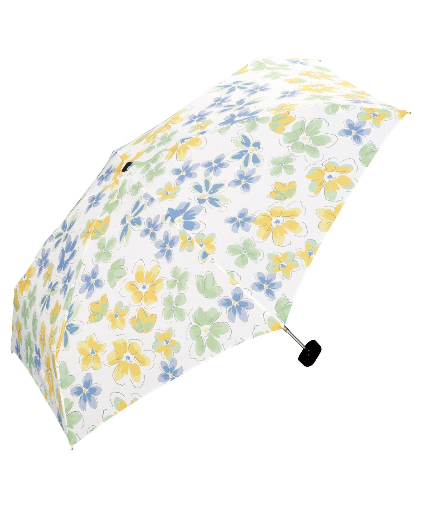 Flowery pocket-shaped umbrella