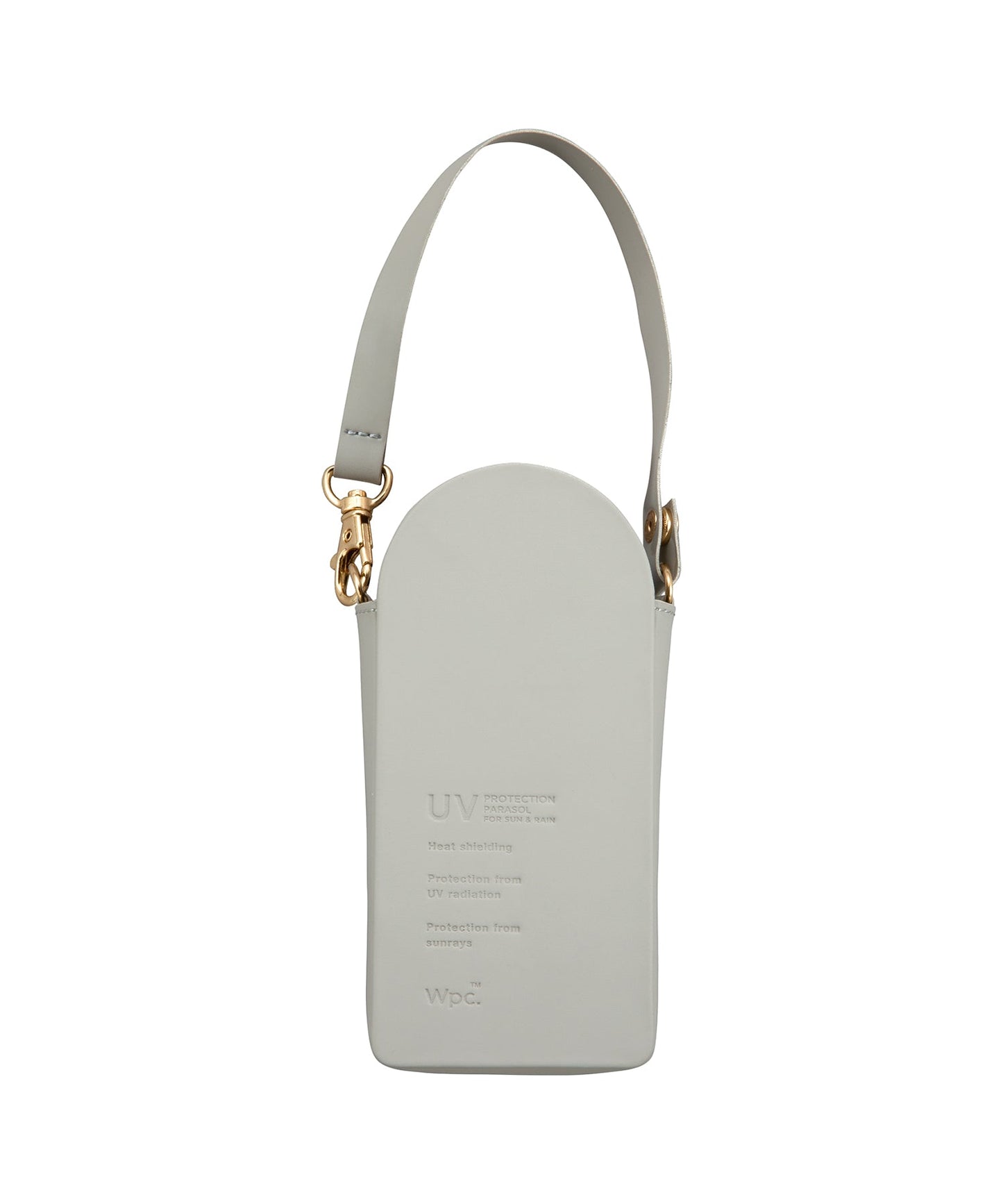 Shrinkable parasol (with small handbag)
