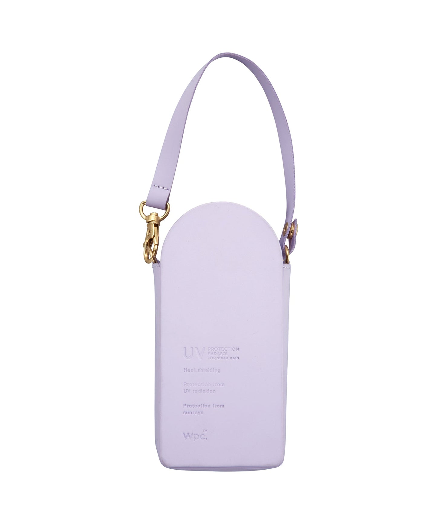 Shrinkable parasol (with small handbag)