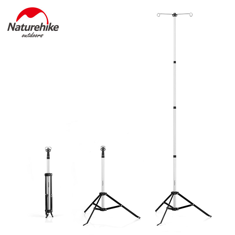 Outdoor aluminum alloy telescopic tripod lighting stand