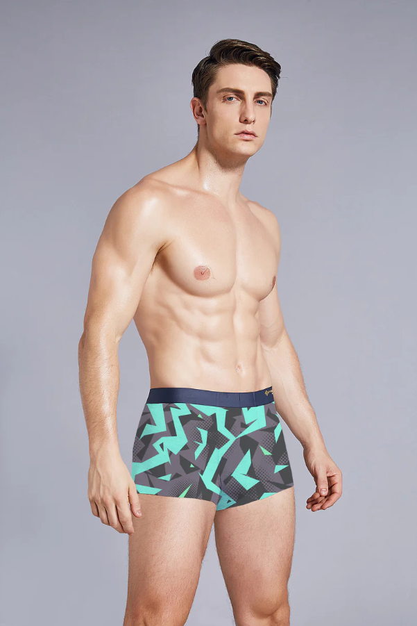 micromodal男士無縫四角內褲(S-XXL)│透氣貼身‧親膚‧自然物料‧柔軟‧吸濕排汗