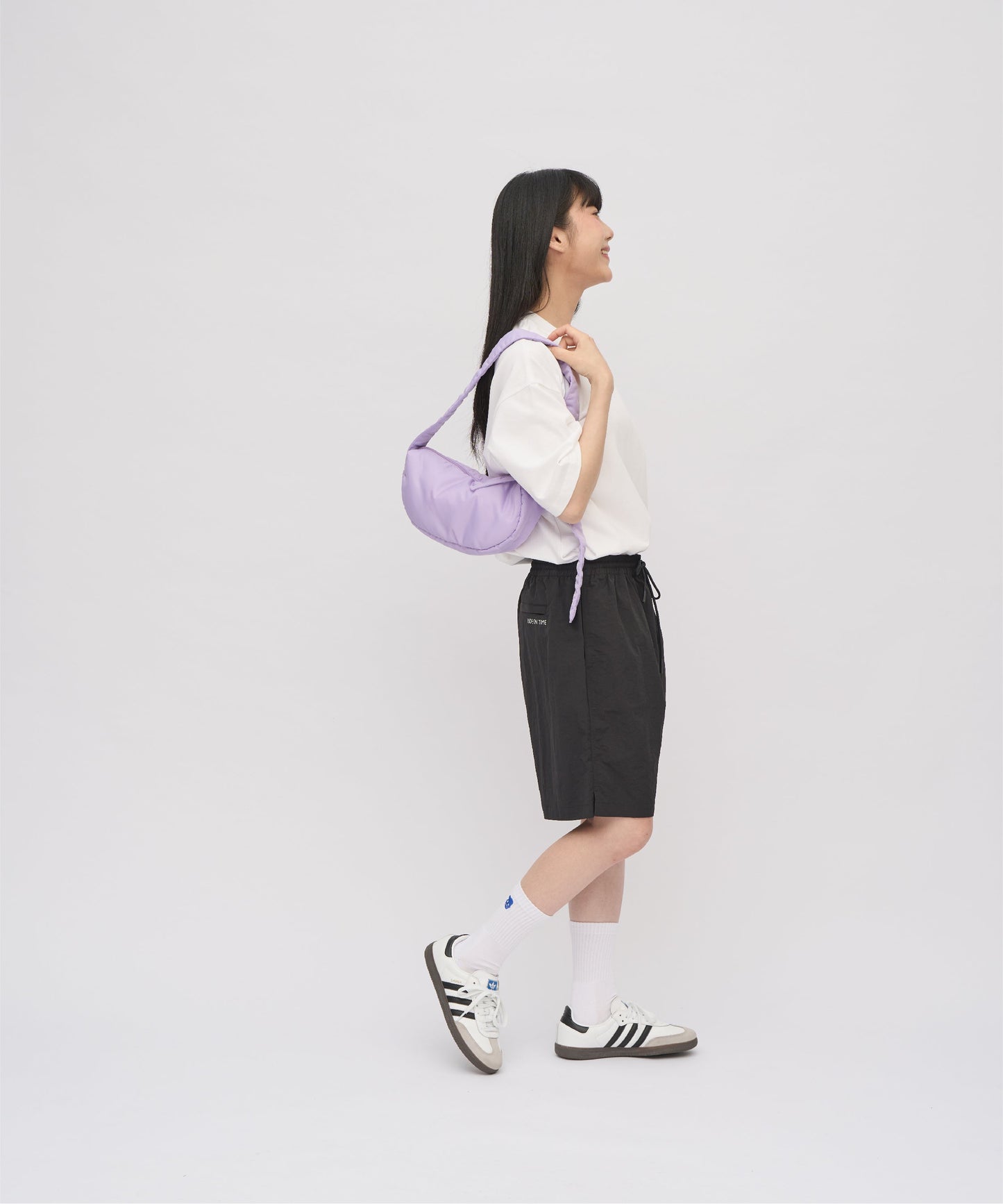 Broad Band Cloud Half Moon Bag (Small)
