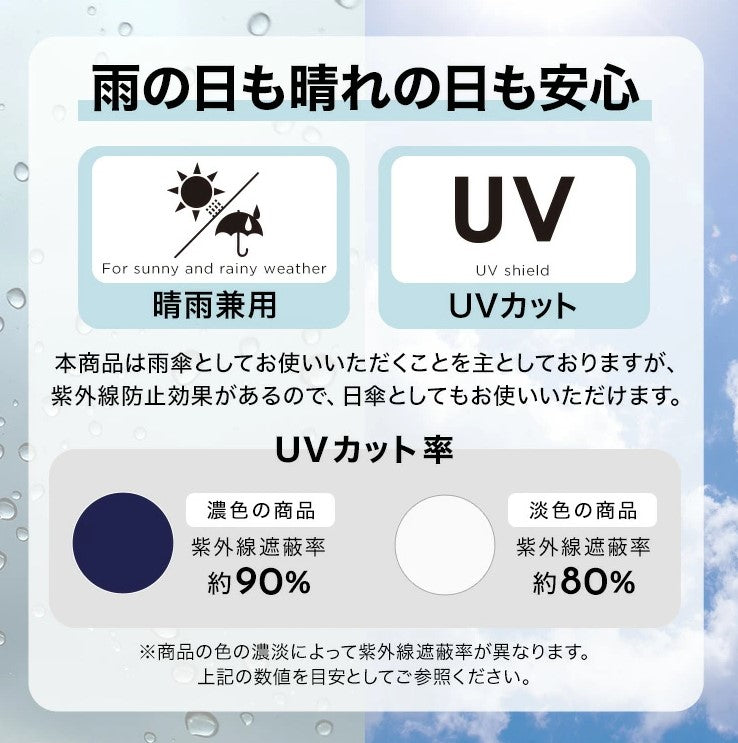 Flowery pocket-shaped umbrella