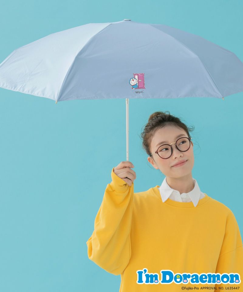 多啦A夢 DR15聯乘版縮骨雨傘 - 藍色隨意門