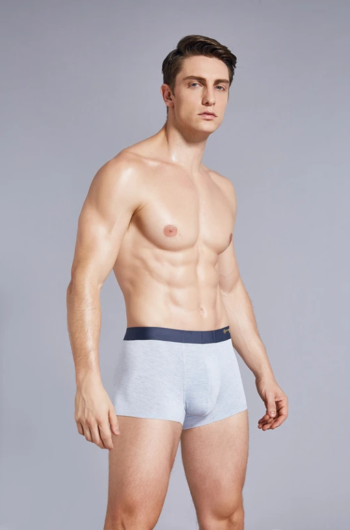 micromodal男士無縫四角內褲(S-XXL)│透氣貼身‧親膚‧自然物料‧柔軟‧吸濕排汗