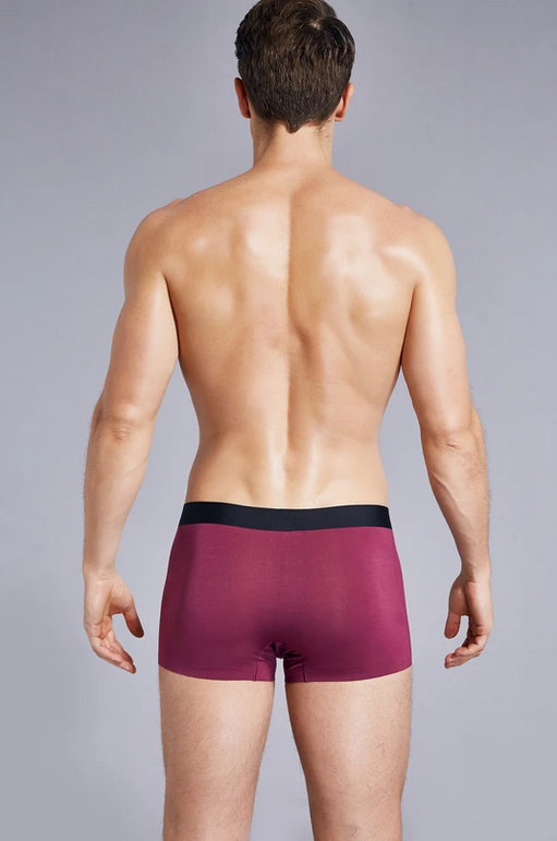 micromodal男士無縫四角內褲(S-XXL)│透氣貼身‧親膚‧自然物料‧柔軟‧吸濕排汗