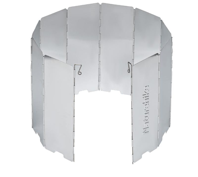 F008 露營煮食8頁式風檔 8 Piece Windshield(Silver)
