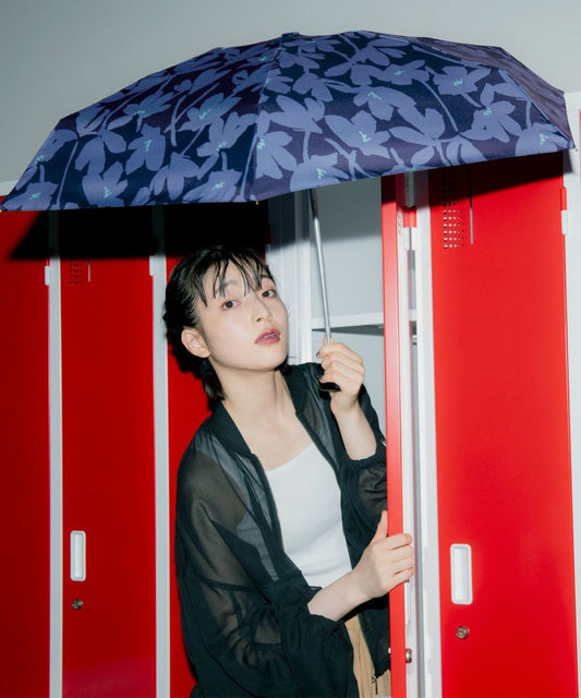 Flower pocket compact umbrella
