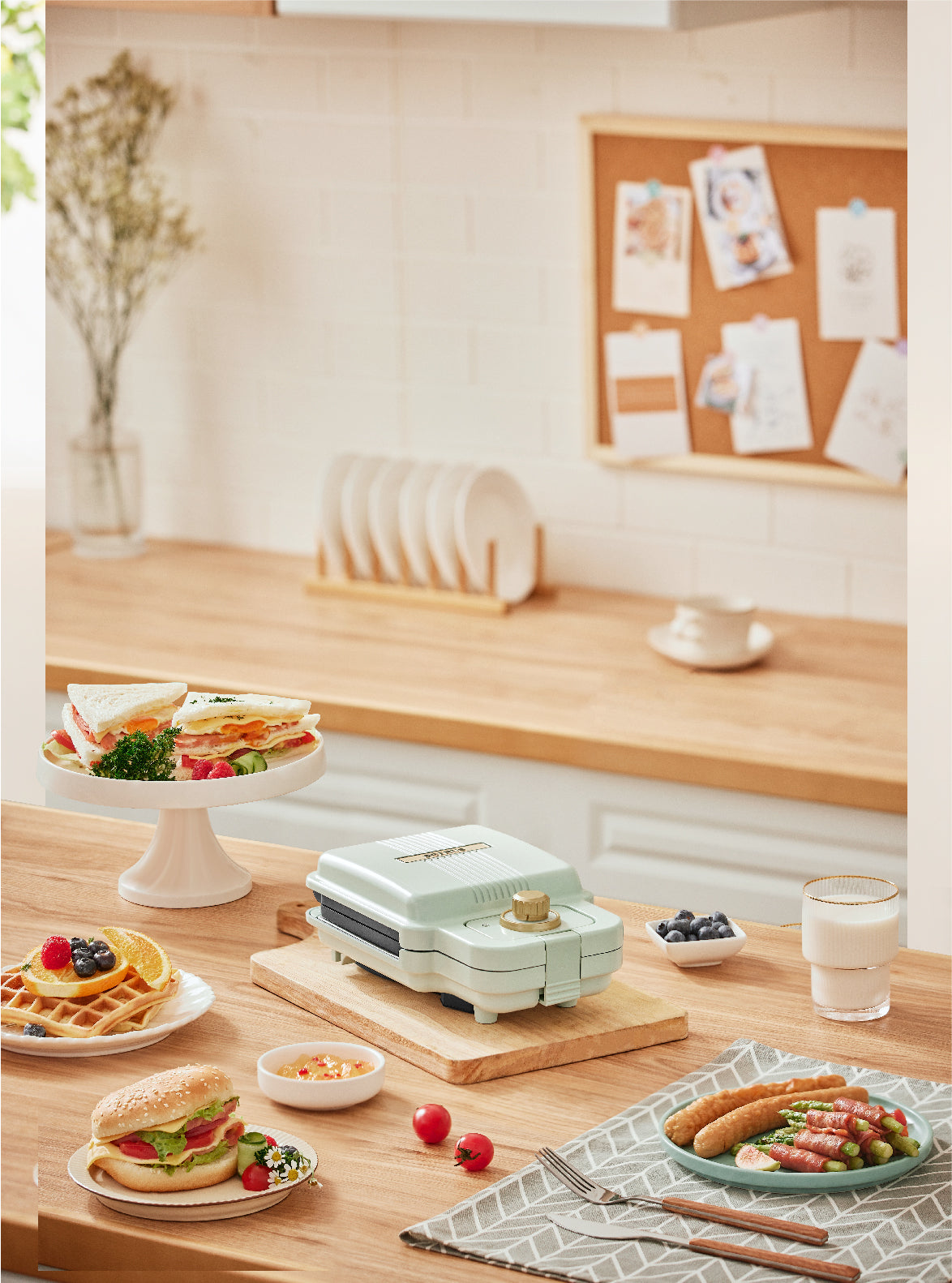 Sandwich‧Heating‧Fast‧Gourmet‧PE5166 Multifunctional Sandwich Maker
