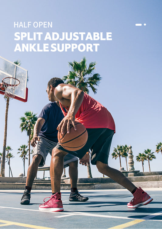 Semi-open bifurcated ankle brace (left and right foot set)