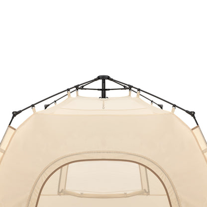 Anko series UV-proof automatic tent for three people (with vestibule pole) (NH21ZP010) - Khaki