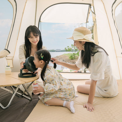 Anko series UV-proof automatic tent for three people (with vestibule pole) (NH21ZP010) - Khaki