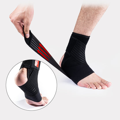 Semi-open bifurcated ankle brace (left and right foot set)