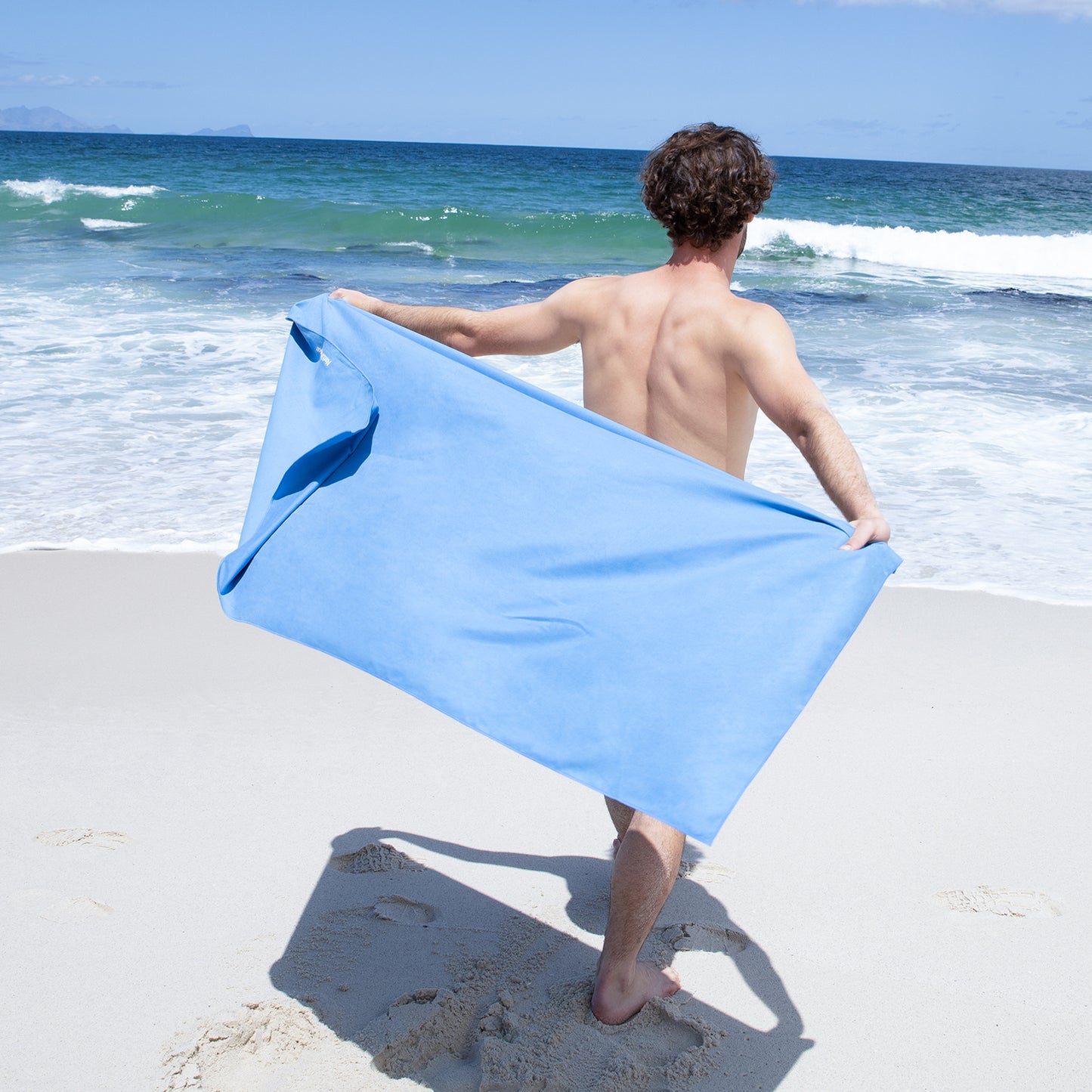 Fitness quick-drying antibacterial beach towel