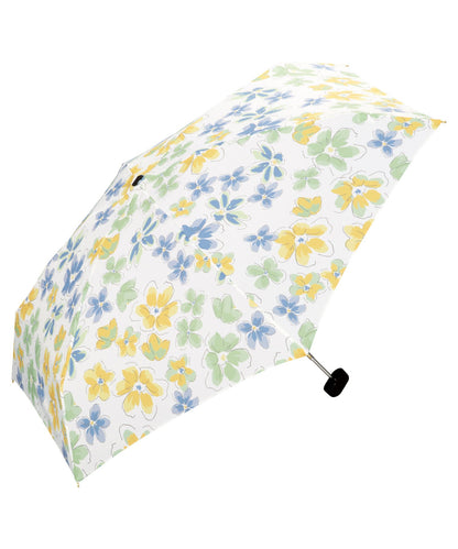 Flowery pocket-shaped umbrella