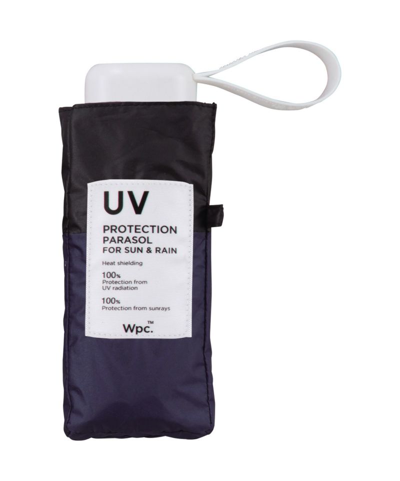 Two-color pocket shrinkable umbrella