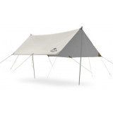 Hexagonal canopy (with two poles)