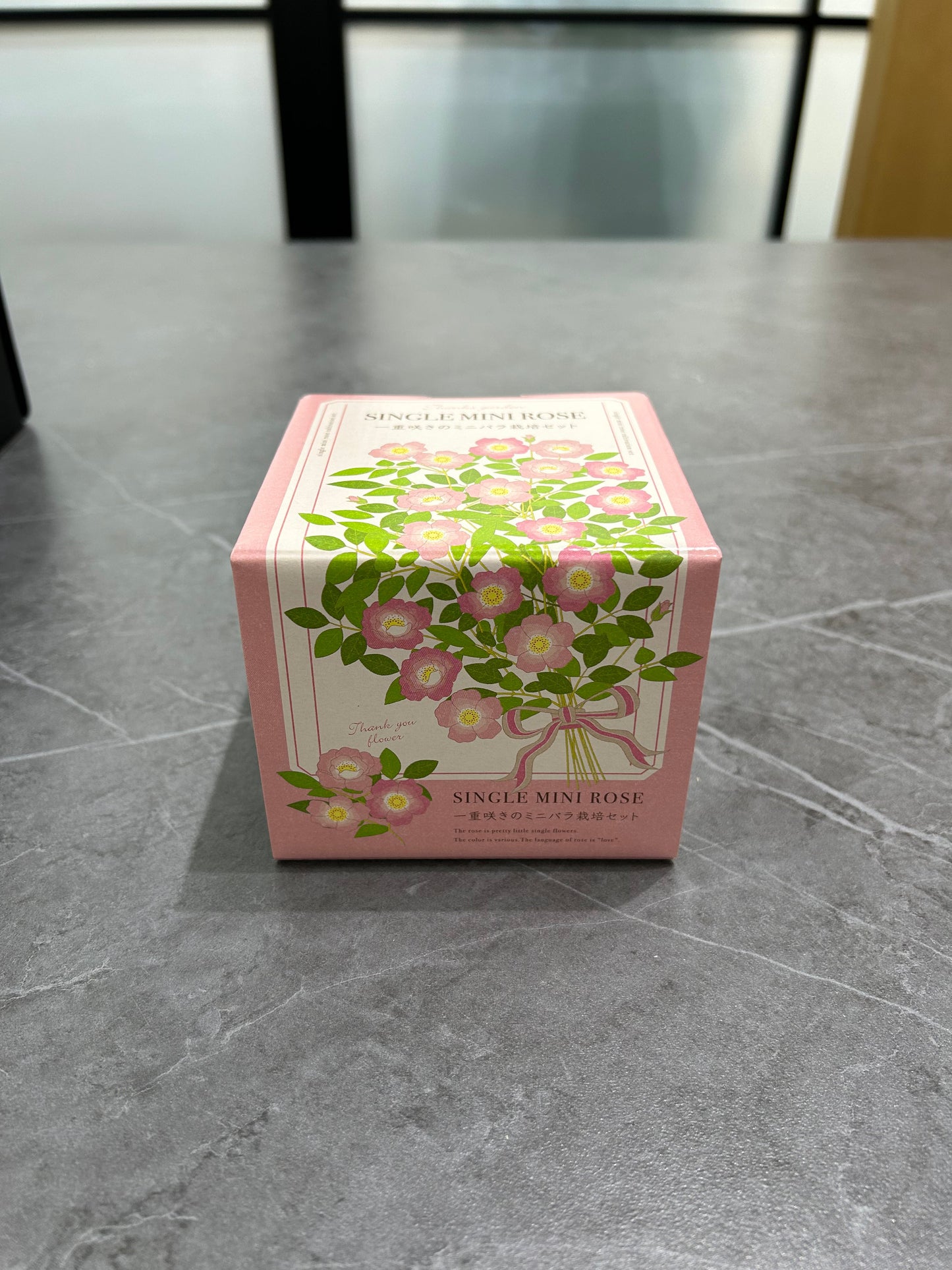 mini rose thank you box