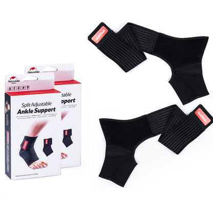Semi-open bifurcated ankle brace (left and right foot set)