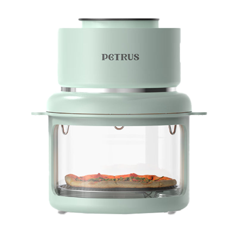 Fully transparent visible air fryer 3L│Foldable‧Thermal insulation‧Predetermined time