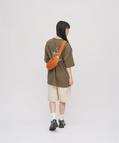 Broad Band Cloud Half Moon Bag (Small)