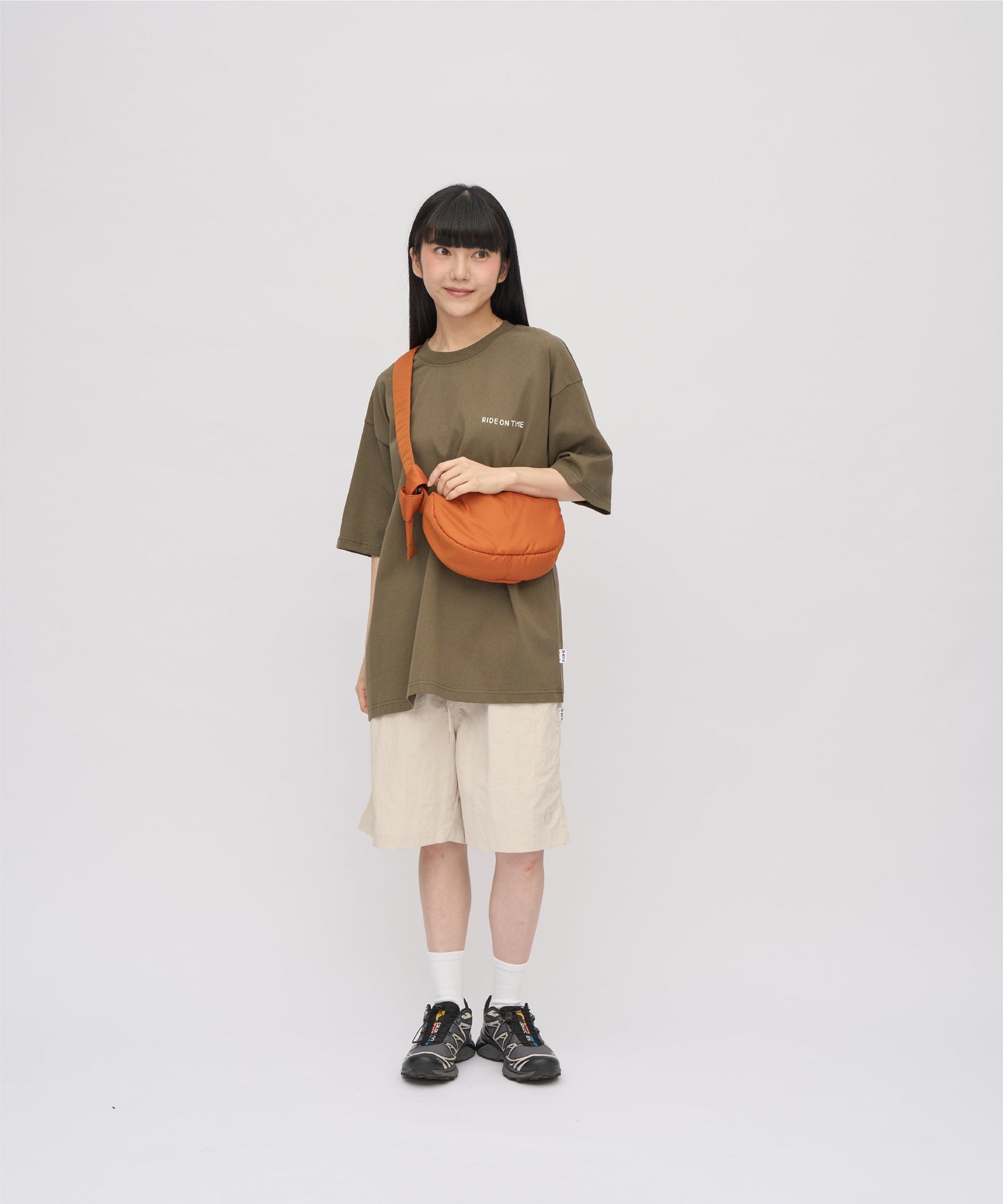Broad Band Cloud Half Moon Bag (Small)