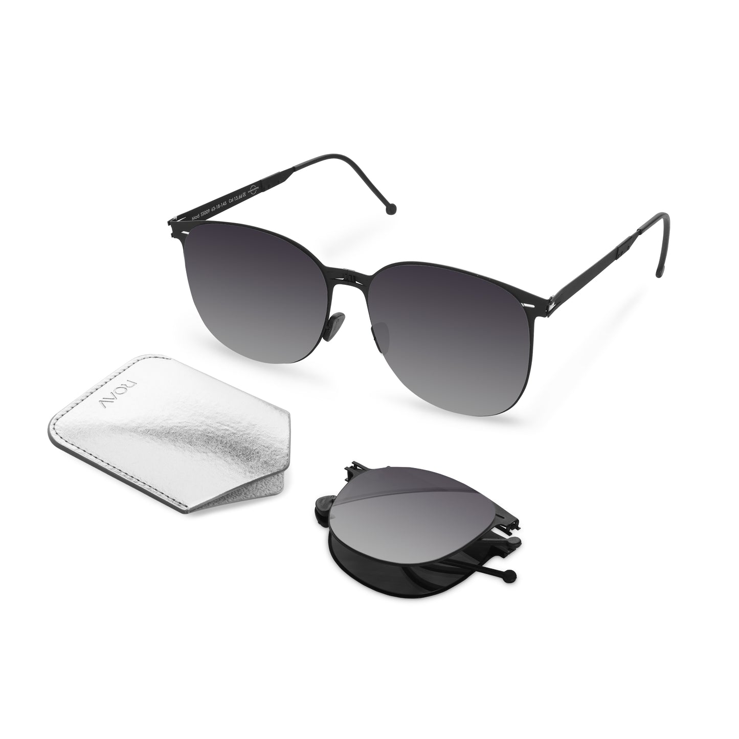 查理絲系列-摺疊式太陽眼鏡│超輕極薄‧放進口袋