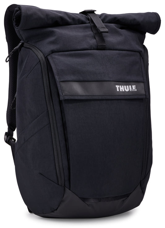 Paramount Laptop Backpack 24L - Black/Dark Green/Brown