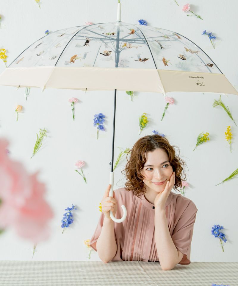 Cat Photo Fourth Generation Long Umbrella