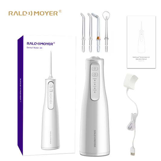 Six-stage variable voltage wireless water flosser│Suitable for adults, children, and people with braces