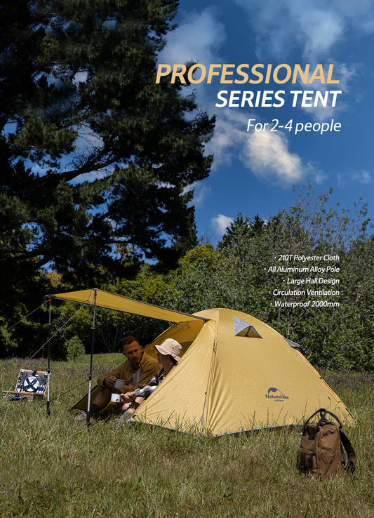 Pser 2022 210T fabric aluminum pole‧2-person tent