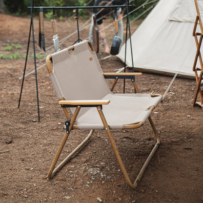 Outdoor folding double chair