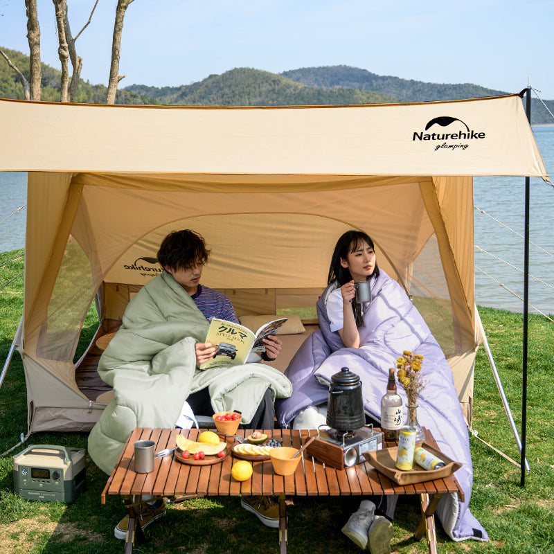 Single Envelope style 13°C cotton sleeping bag