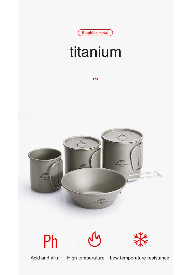 20CJ 鈦合金杯 450ml Titanium Cup