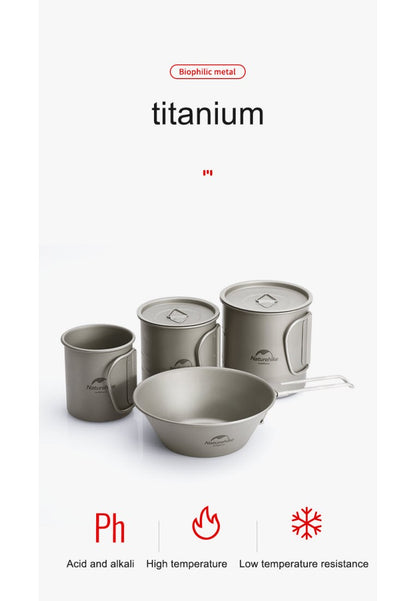 20CJ Titanium Cup 450ml Titanium Cup