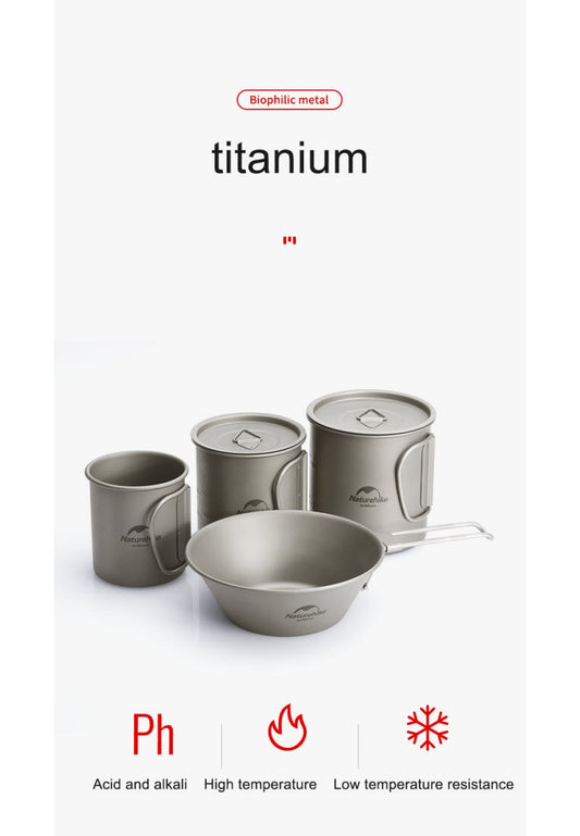 20CJ Titanium Cup 450ml Titanium Cup