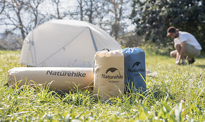 Q002 Camping automatic inflatable mattress with pillow
