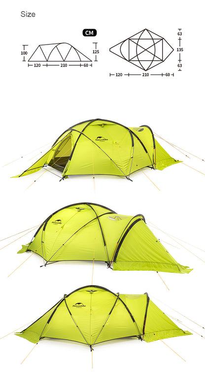 Igloo series double tent