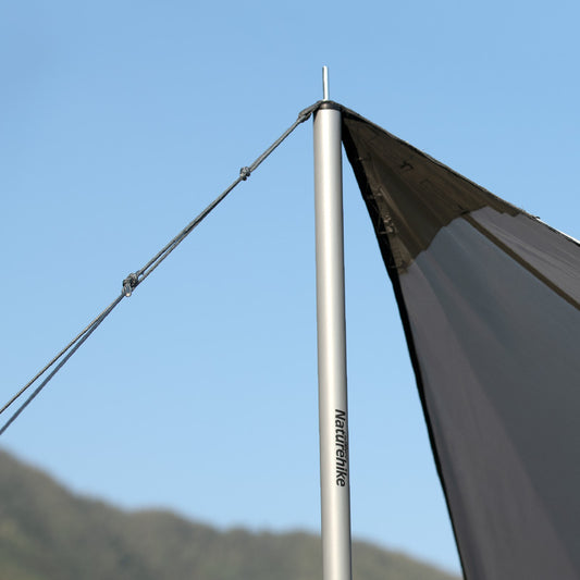 4 Section 2m Steel Canopy Poles Set (2pcs)