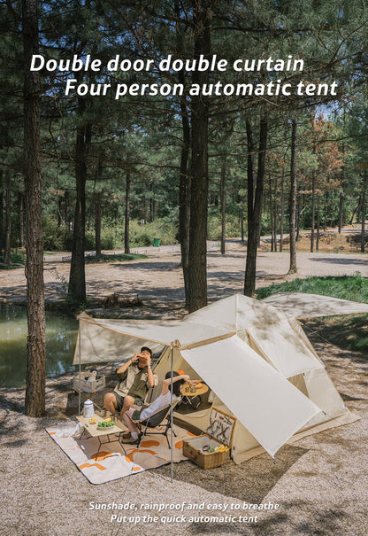 Ango UPF+50 UV protection four-person tent