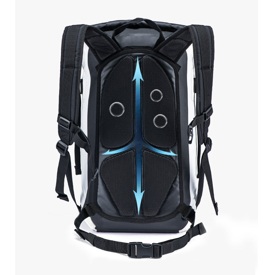 30L IPX6 Dry-wet Separation Waterproof Backpack